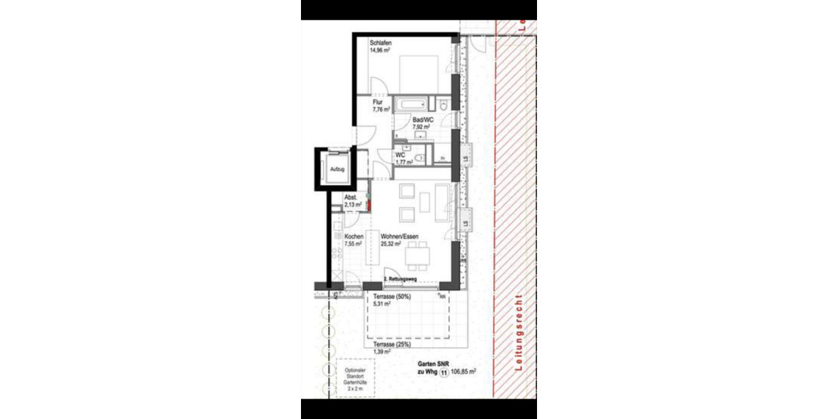 Erdgeschoßwohnung Ludwigsburg - 2 Zimmer, 74 m&sup2;, 1.150&euro; | Angebot:24795767