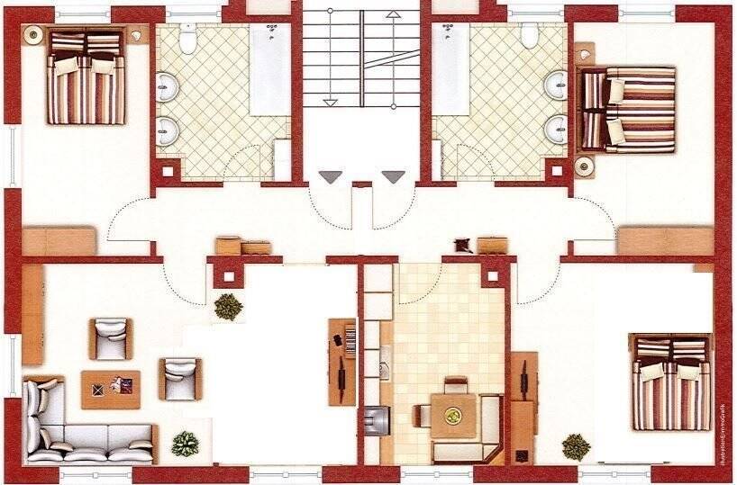 Etagenwohnung Roßwein Seifersdorf - 4 Zimmer, 106 m&sup2;, 549&euro; | Angebot:19581331