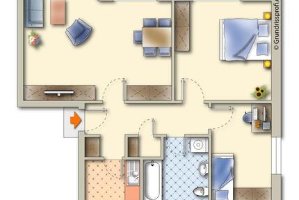 Wohnung Schneverdingen - 3 Zimmer, 75 m&sup2;, 695&euro; | Angebot:24377382