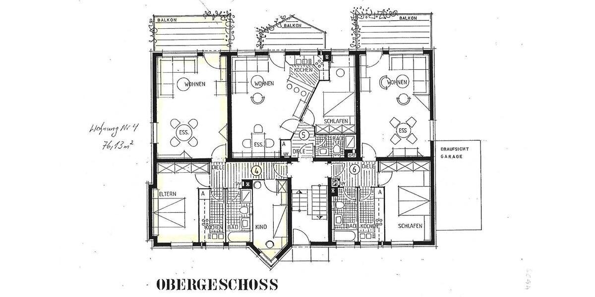 Etagenwohnung Biederitz - 3 Zimmer, 76 m&sup2;, 685&euro; | Angebot:26237897