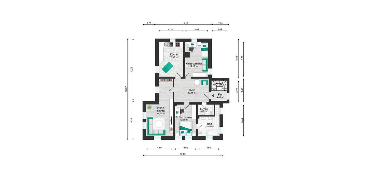 Mehrfamilienhaus, Wohnhaus Schönwölkau Gollmenz - 8 Zimmer, 300 m&sup2;, 2.940&euro; | Angebot:25139798