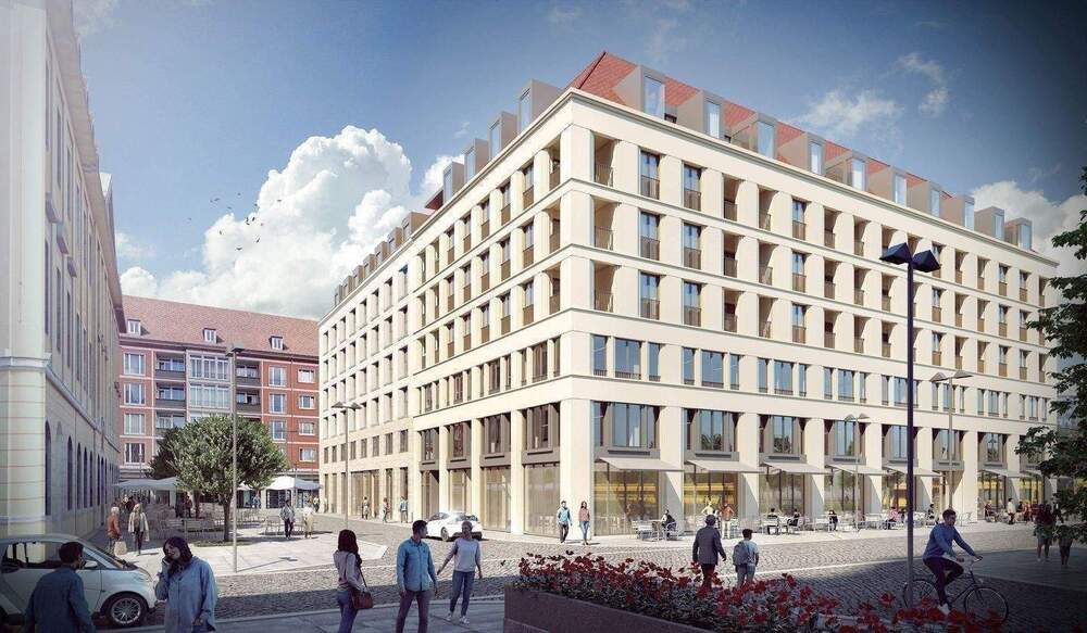 Etagenwohnung Dresden Innere Altstadt - 3 Zimmer, 85 m&sup2;, 1.482&euro; | Angebot:26105702