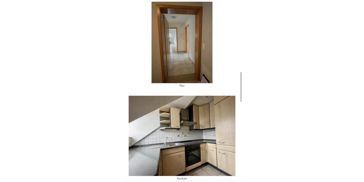 Dachgeschoßwohnung Riedenburg - 2 Zimmer, 50 m&sup2;, 600&euro; | Angebot:26573296
