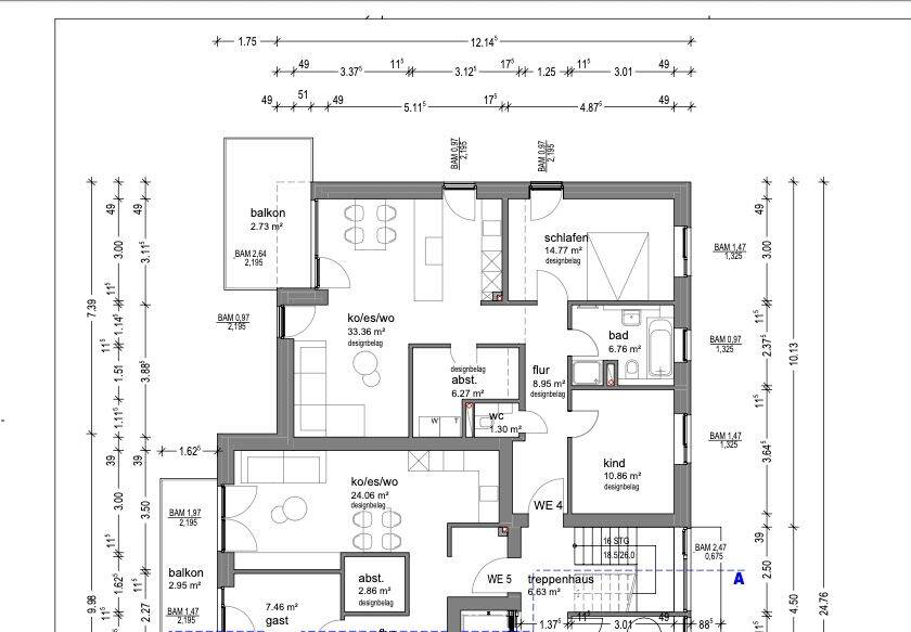 Etagenwohnung Hanstedt - 3 Zimmer, 84 m&sup2;, 1.115&euro; | Angebot:26488315