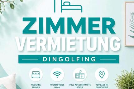 Wohnen auf Zeit Dingolfing - 1 Zimmer, 30 m&sup2;, 350&euro; | Angebot:26357279