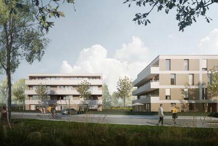 3-Zimmer-Neubauwohnung mit Balkon - WBS zimmer