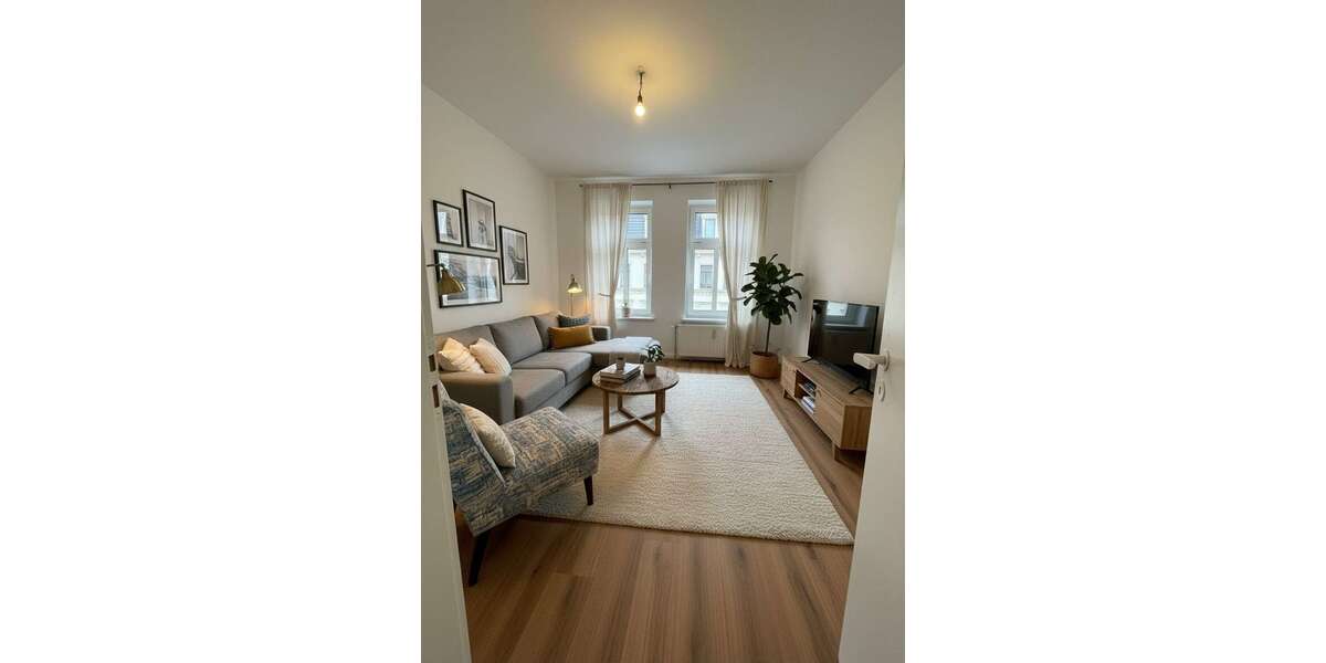 Etagenwohnung Leipzig Anger-Crottendorf - 2 Zimmer, 60 m&sup2;, 720&euro; | Angebot:25301054