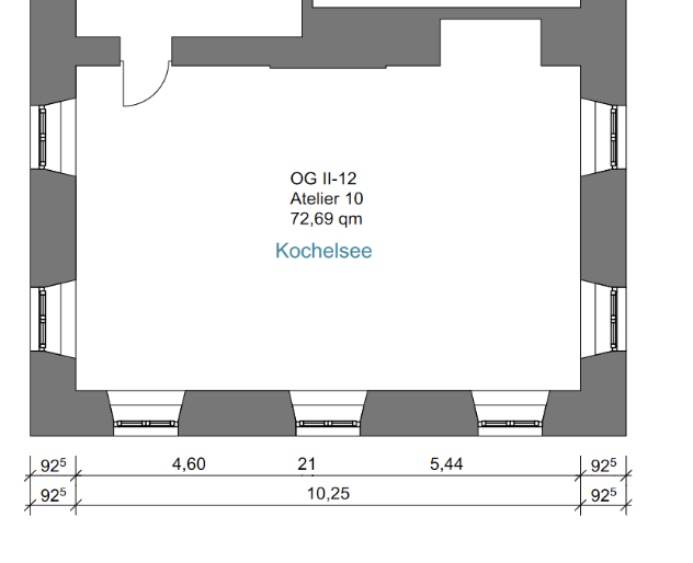 Großzügige 73m² Bürofläche mit Seeblick und Bergpanorama - sofort verfügbar zimmer