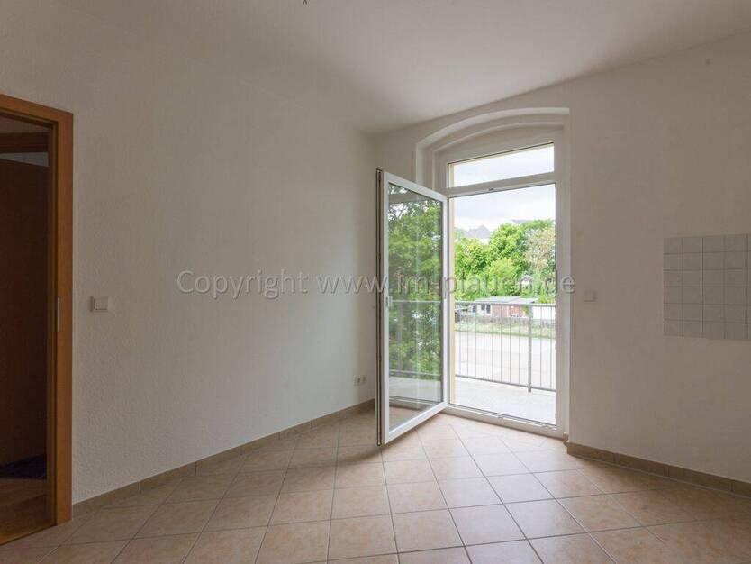 EBK, WEST-Balkon, Bad mit Fenster - 3.OG 2 Zimmerwohnung in Plauen zur Miete 2 zimmer