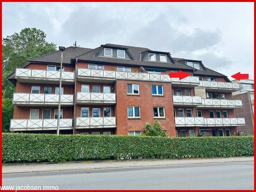 Großzügige 3 Zimmer-Wohnung mit Fahrstuhl und Weitblick über Schleswig