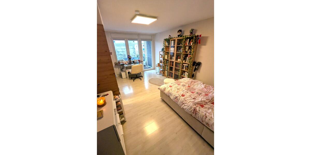 Käfertal-Süd: 1-Zimmer-Appartement mit Küche, Bad und Balkon 1 zimmer