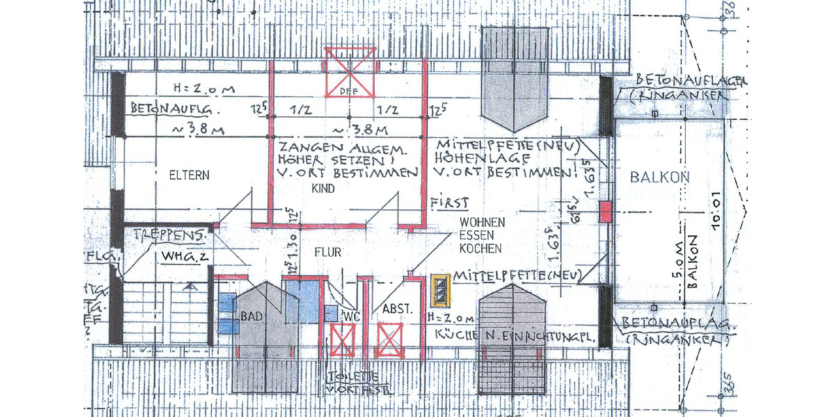 Dachgeschoßwohnung Donauwörth - 3 Zimmer, 100 m&sup2;, 1.200&euro; | Angebot:24242641