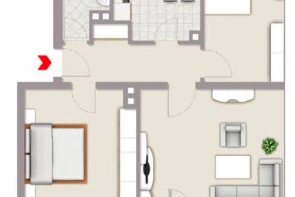 Großzügige 3-Zimmer-Wohnung mit Balkon in Dillingen Juraweg 24 zimmer