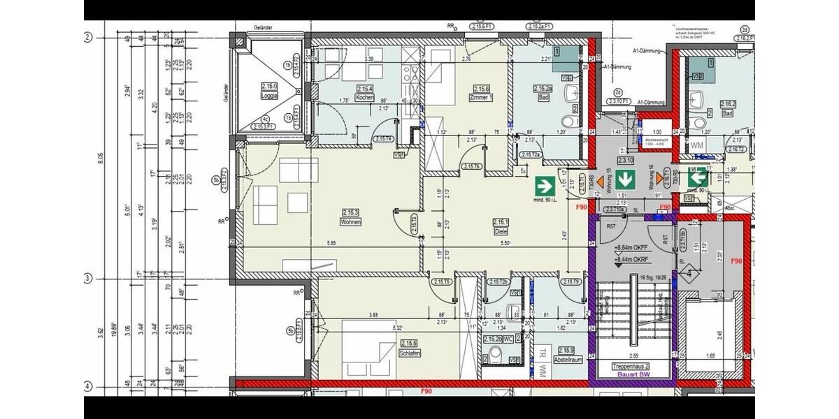 Etagenwohnung Laatzen - 3 Zimmer, 105 m&sup2;, 1.620&euro; | Angebot:26263289