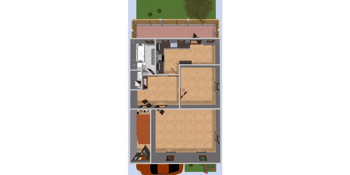 Etagenwohnung mit Garage & Balkon in St.Johann (Reutlingen) 3 zimmer