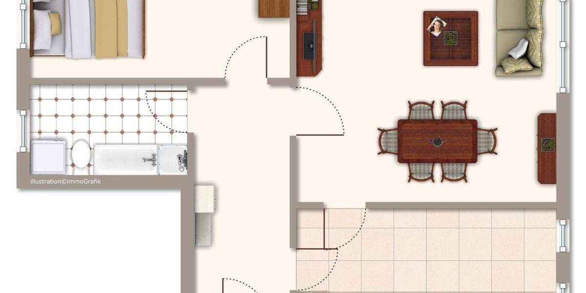 Etagenwohnung Karlsruhe Innenstadt-West - 2 Zimmer, 71 m&sup2;, 850&euro; | Angebot:25909411