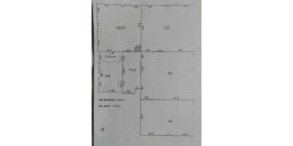 Etagenwohnung Neukirch/Lausitz Lausitz - 3.5 Zimmer, 83 m&sup2;, 415&euro; | Angebot:26613595