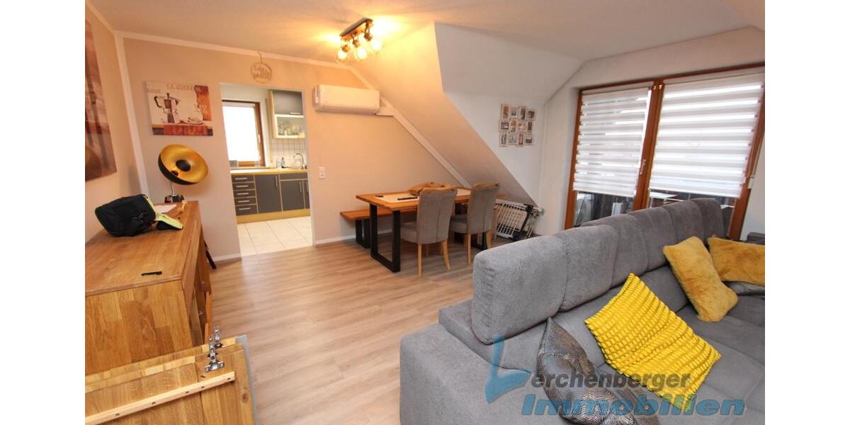 Dachgeschoßwohnung Plattling - 2 Zimmer, 51 m&sup2;, 520&euro; | Angebot:25235901