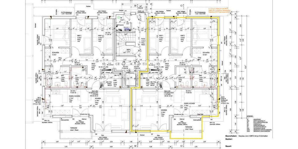 Etagenwohnung Leopoldshöhe - 4 Zimmer, 104 m&sup2;, 1.495&euro; | Angebot:26787928