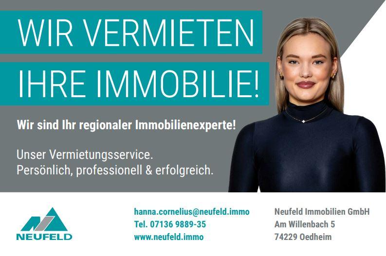 Erdgeschoßwohnung Oedheim - 4.5 Zimmer, 122 m&sup2;, 1.649&euro; | Angebot:20779707