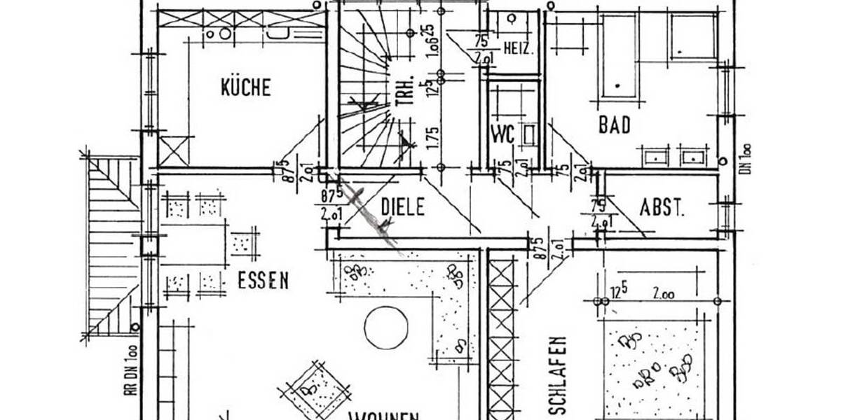 Etagenwohnung Bad Hersfeld / Johannesberg Bad Hersfeld - 2 Zimmer, 90 m&sup2;, 768&euro; | Angebot:26787185