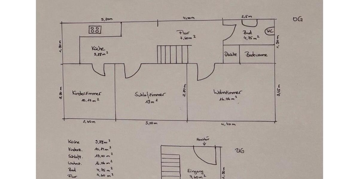 Etagenwohnung Arneburg - 3 Zimmer, 75 m&sup2;, 530&euro; | Angebot:26038895