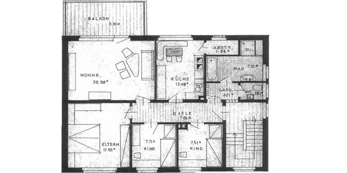 Etagenwohnung Oelde - 4 Zimmer, 90 m&sup2;, 585&euro; | Angebot:26232633