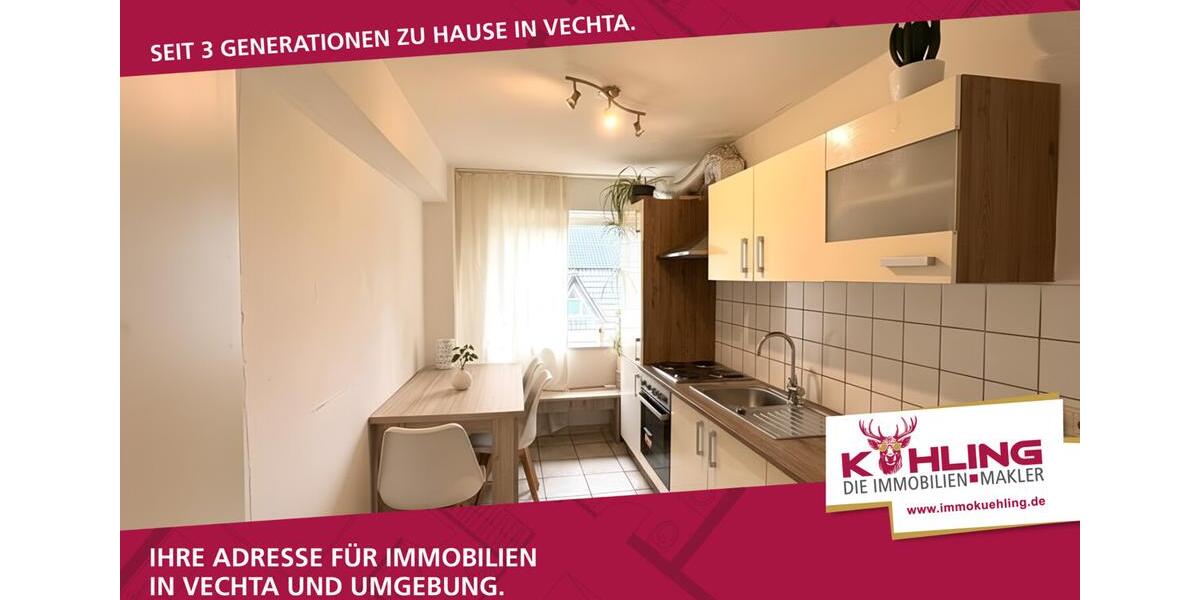 Etagenwohnung Diepholz - 3 Zimmer, 93 m&sup2;, 725&euro; | Angebot:23820554