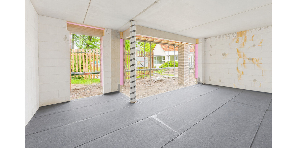 Zwei exklusive Neubau-Doppelhaushälften mit familienfreundlichem Wohnkonzept & Privatteich - Doppelhaushälfte Münster / Albachten Albachten | Angebot:26727481
