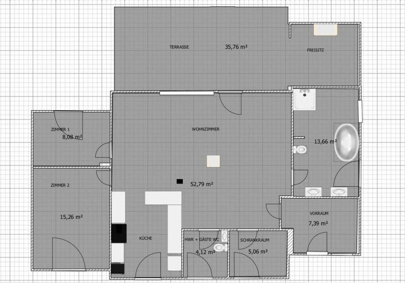 Einfamilienhaus mit großem Garten in Maschen