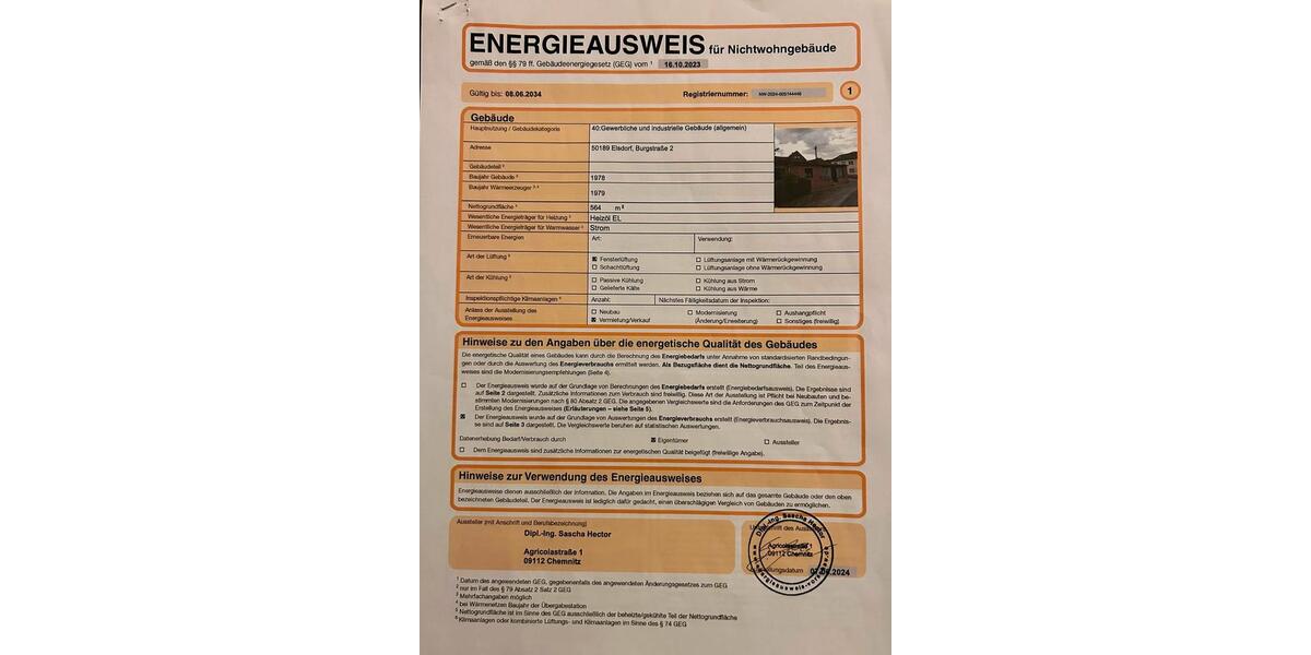 Gewerbeobjekt Elsdorf - 1.630&euro; | Angebot:25854161