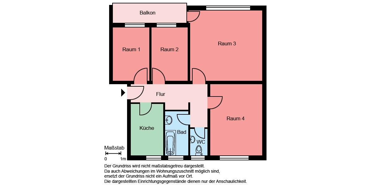 Etagenwohnung Werl - 4 Zimmer, 85 m&sup2;, 629&euro; | Angebot:25175685