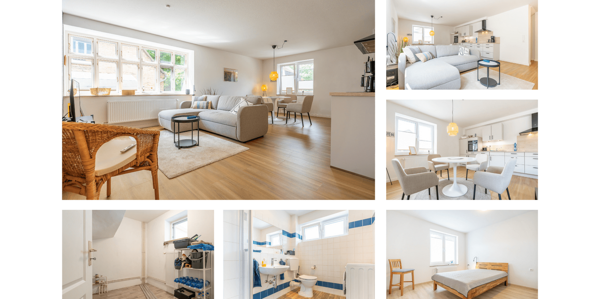 Etagenwohnung Erfde - 2 Zimmer, 59 m&sup2;, 590&euro; | Angebot:27288976