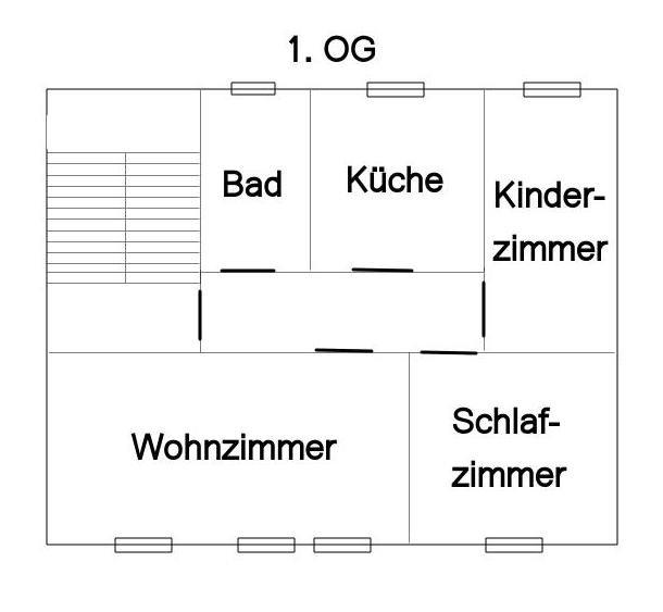 Etagenwohnung Artern - 3 Zimmer, 76 m&sup2;, 491&euro; | Angebot:26432698