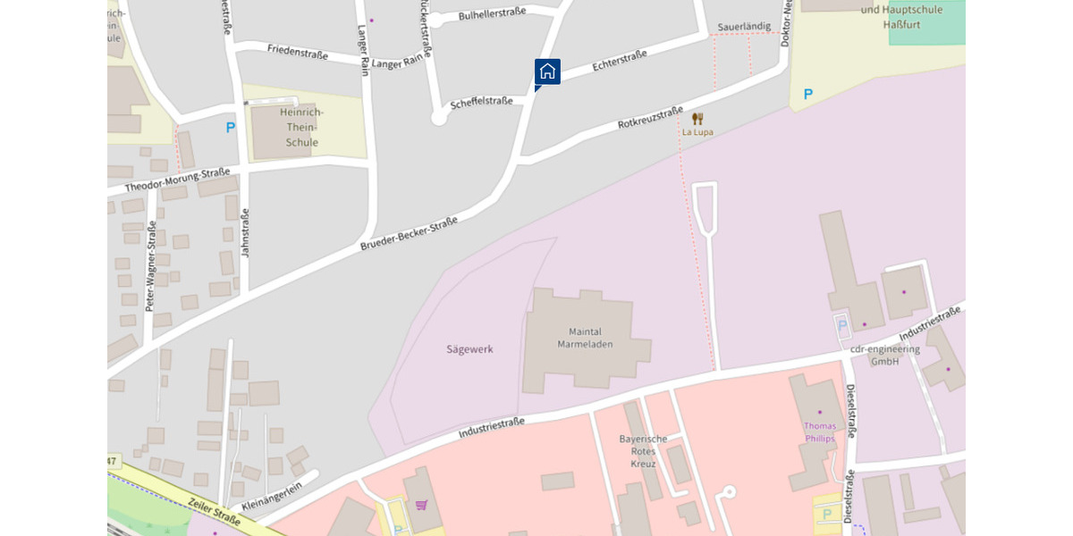 Etagenwohnung Haßfurt - 3 Zimmer, 80 m&sup2;, 690&euro; | Angebot:22732694