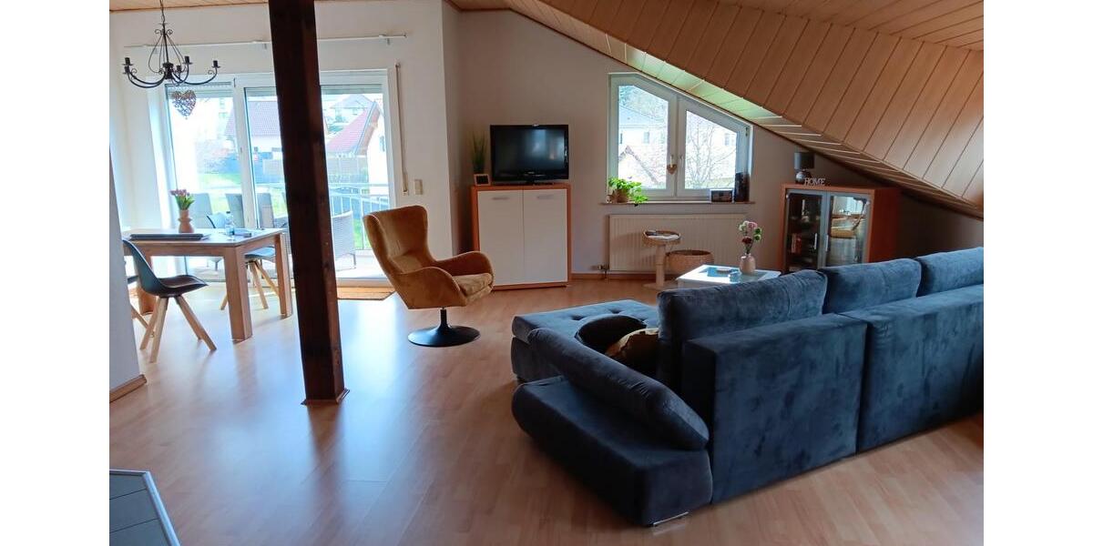 Dachgeschoßwohnung Bad Kreuznach Bad Münster am Stein-Ebernburg - 3 Zimmer, 86 m&sup2;, 650&euro; | Angebot:24631841