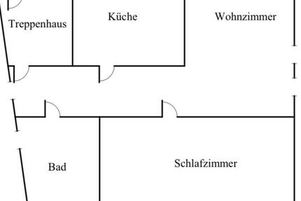 2 Raum Wohnung 2 zimmer