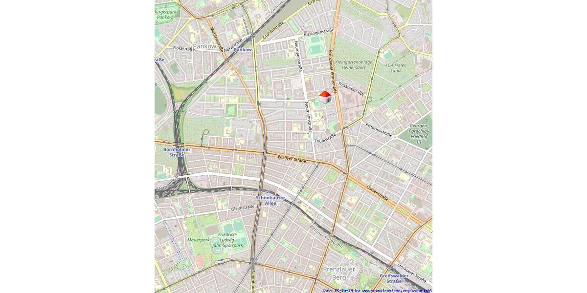 Einfamilienhaus Berlin Pankow - 4 Zimmer, 147 m&sup2;, 2.990&euro; | Angebot:23733311