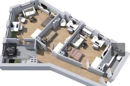 Wohnen auf Zeit Köln Nippes - 3 Zimmer, 67 m&sup2;, 750&euro; | Angebot:25910660