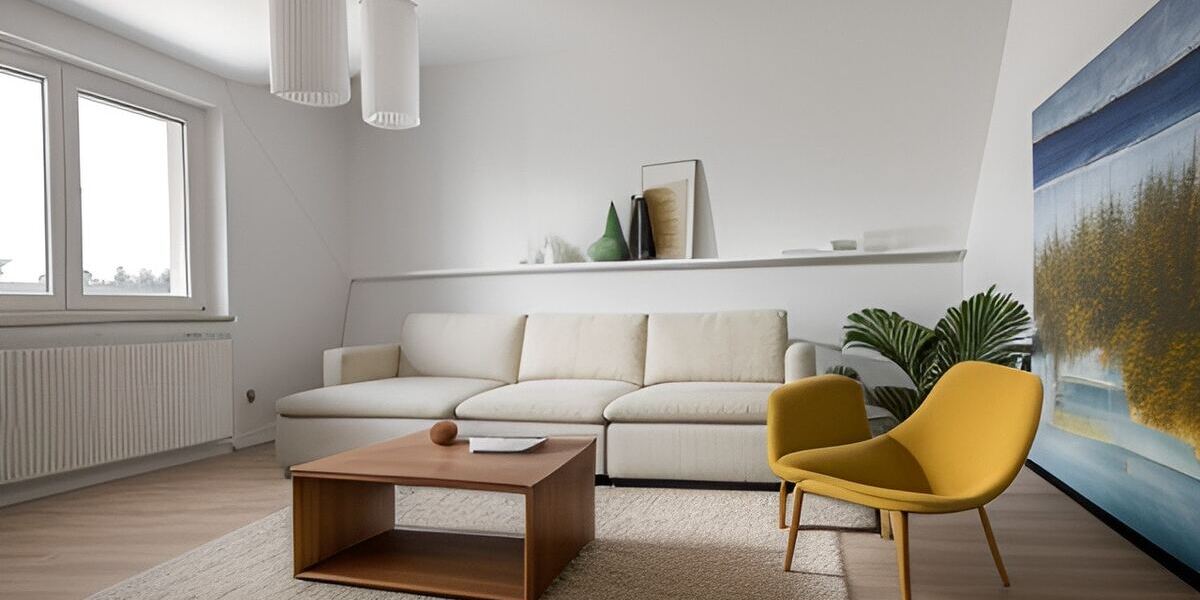 Wartha - Einbauküche in modernisierter DG-Wohnung 2 zimmer