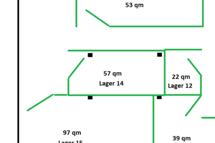 Lagerfläche Lagerraum 247 Zugang zimmer