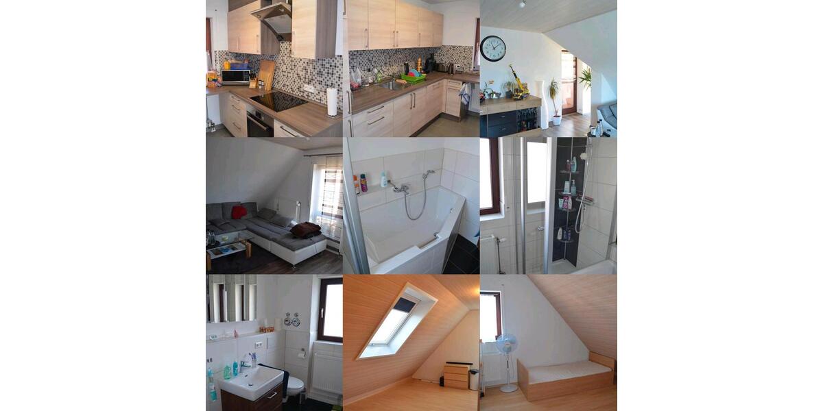 Dachgeschoßwohnung Dornhan - 4 Zimmer, 96 m&sup2;, 1.100&euro; | Angebot:24712711