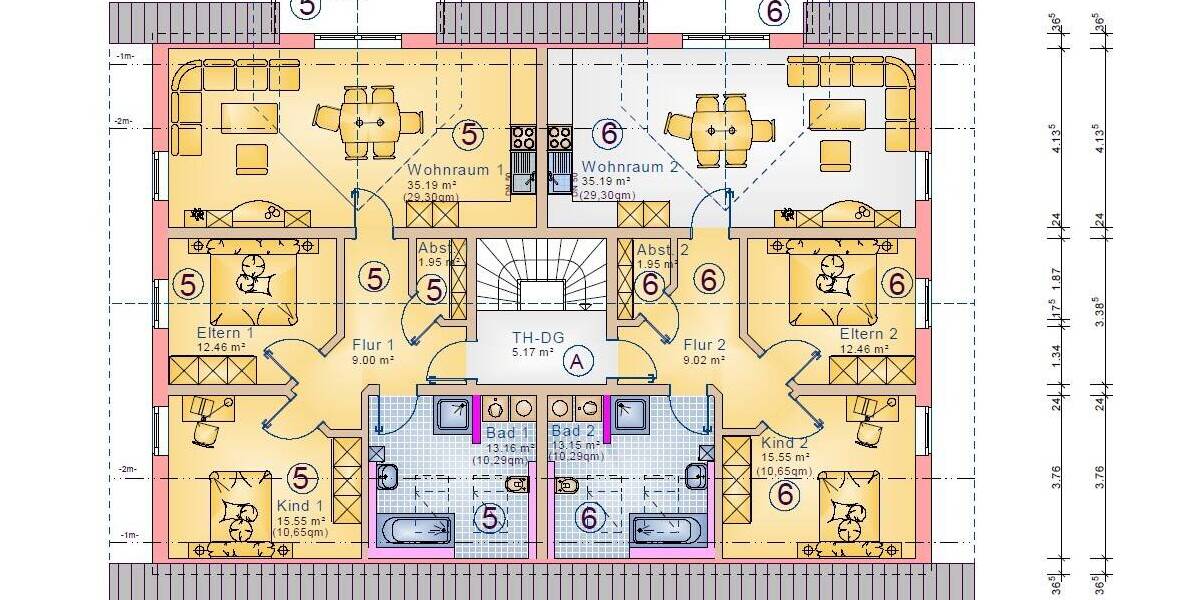 Etagenwohnung Bogen Oberalteich - 3 Zimmer, 71 m&sup2;, 855&euro; | Angebot:26154804