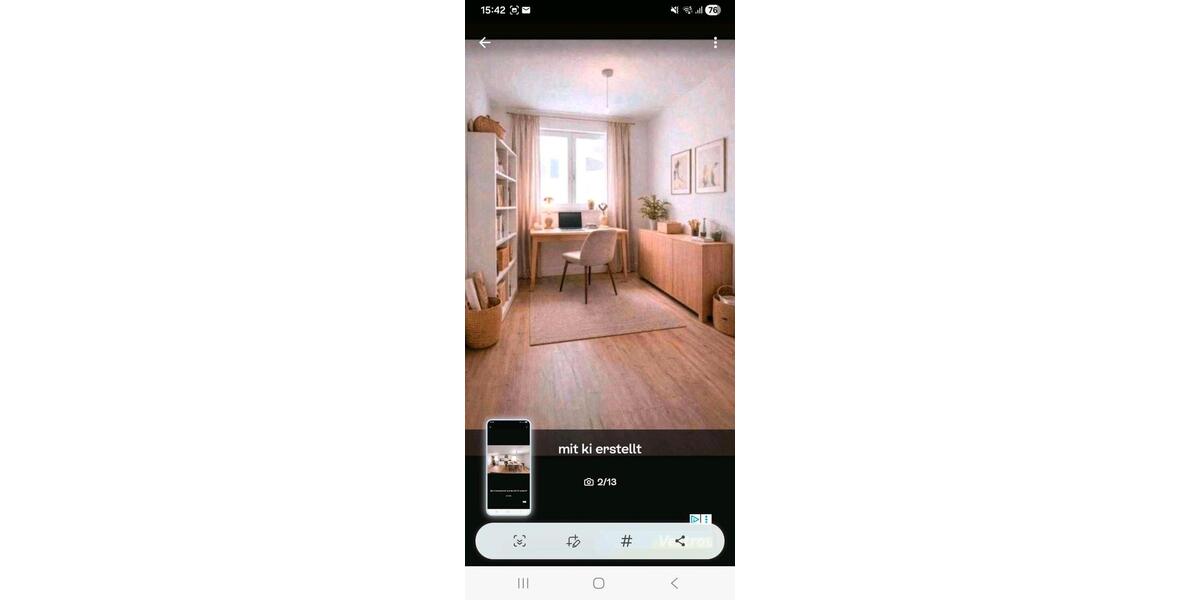 Etagenwohnung Bernried - 3 Zimmer, 86 m&sup2;, 800&euro; | Angebot:26664472