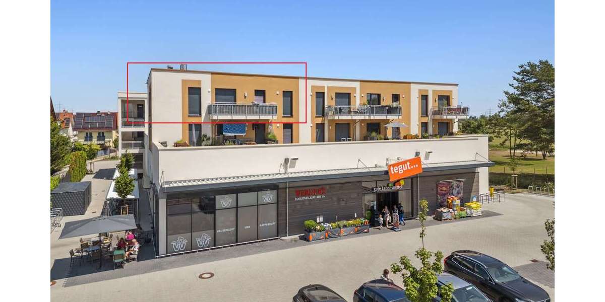 Etagenwohnung Bischofsheim - 3 Zimmer, 92 m&sup2;, 1.290&euro; | Angebot:25998623