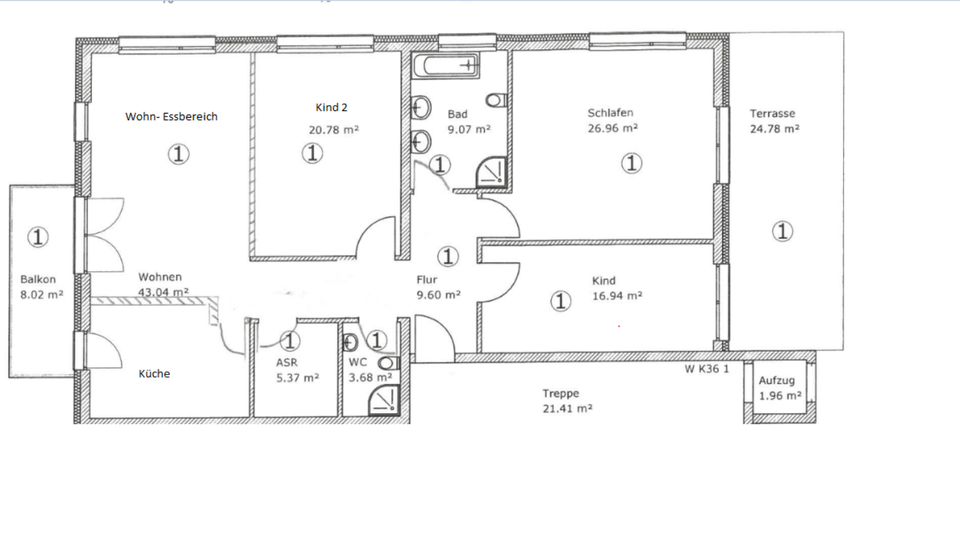 Etagenwohnung Magdeburg - 4 Zimmer, 140 m&sup2;, 1.799&euro; | Angebot:25146028