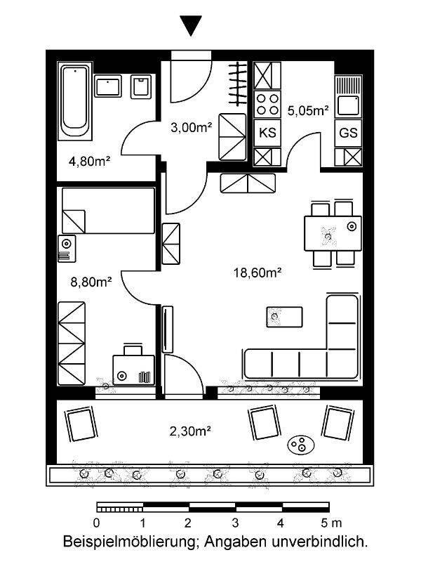 Schöne SINGLEWohnung sucht Nachmieter!