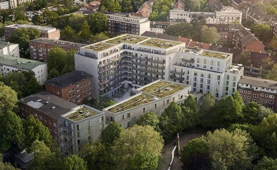 NEUBAU Exklusive 4-Raum-Wohnung mit gehobener Innenausstattung und EBK in Hamburg Eimsbüttel