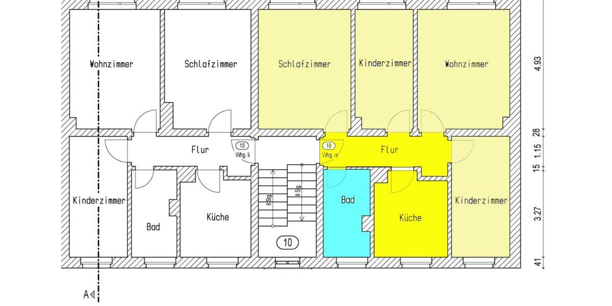 Etagenwohnung Bad Schandau - 4 Zimmer, 71 m&sup2;, 495&euro; | Angebot:25352444