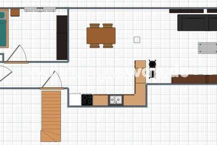 Wohnung zum Mieten in Frankfurt am Main 650 € 40 m² 2 zimmer